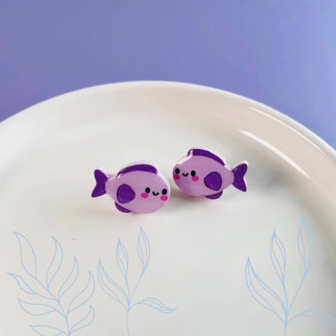 Aretes de pez - comprar en línea