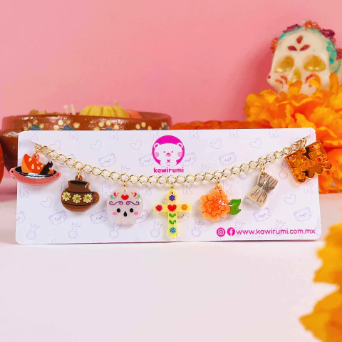 Pulsera ofrenda dia de muertos - comprar en línea