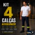 Kit 4 FAIXA REFLETIVA Calças Jeans de Trabalho