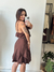 VESTIDO MAYA - MARROM - E15 Concept Store