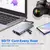 Hub USB C - com leitor de cartão 4K HDMI/VGA/Tipo C PD/RJ45/SD/TF