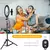 Ring light iluminação fotográfica usb - loja online
