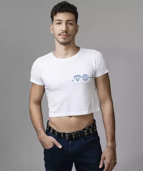 Camiseta Cropped "Tension" Kylie Minogue