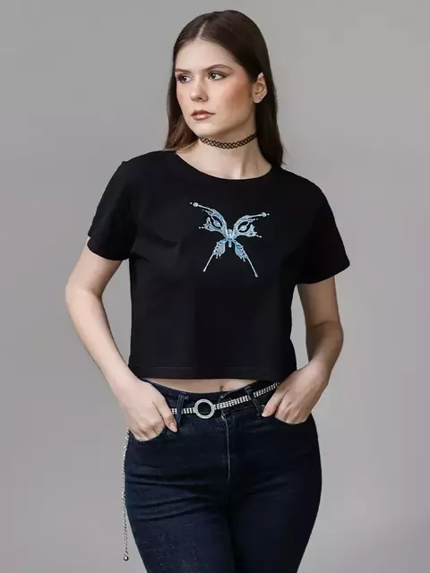 Camiseta Cropped "Lifetime" Katy Perry - comprar online