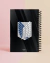 Cuaderno Anillado Attack On Titan - Shingeki No Kyojin en internet