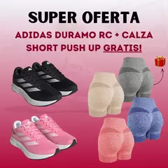 ADIDAS DURAMO RC + CALZA SHORT PUSH UP DE REGALO!