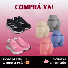 ADIDAS DURAMO RC + CALZA SHORT PUSH UP DE REGALO! - Tienda Melo