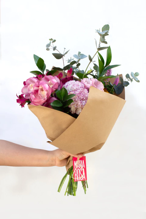 BUQUÊ DE FLORES DO DIA - MÉDIO