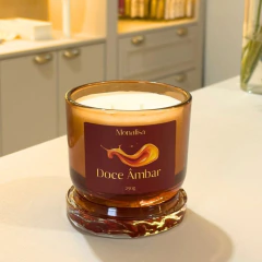 Vela Doce Âmbar