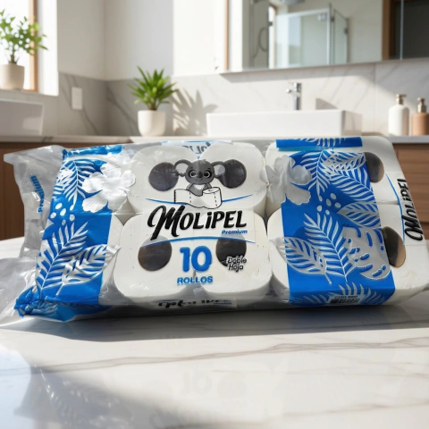 Papel higiénico 10 rollos x 80mts doble hoja