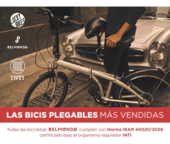 Bicicleta Plegable Belmondo 8 - tienda online