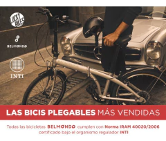 Imagen de Bicicleta Plegable Belmondo 7+