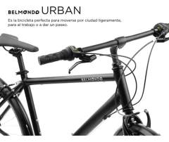 Bicicleta Belmondo Urban 700c - tienda online