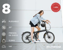 Bicicleta Plegable Belmondo 8 - comprar online