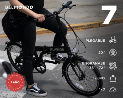 Bicicleta Plegable Belmondo 7 en internet