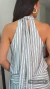 Blusa Listrada Amarração Maya - comprar online