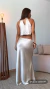 Blusa Cropped Cetim Kiara