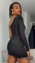 Vestido Tubinho Um Ombro Liz