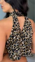 Cropped Amarração Animal Print Kiara