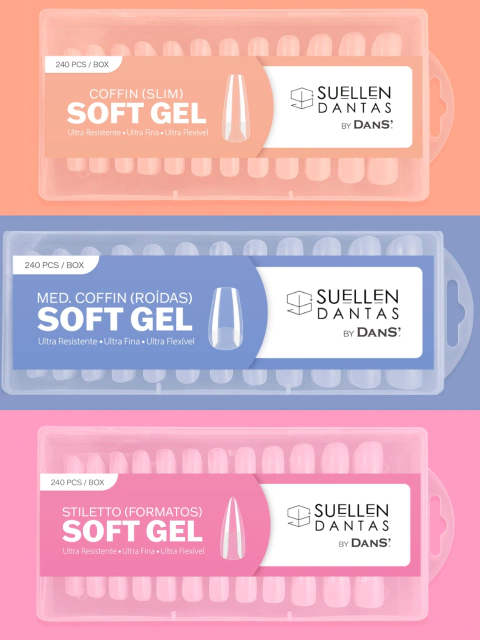 Kit Trio Soft Gel Suellen Dantas