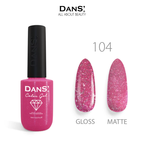Esmalte em Gel Glitter - 104