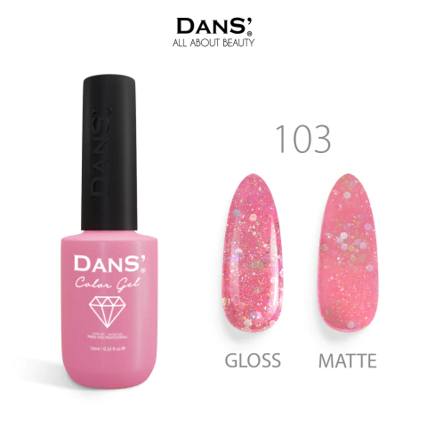 Esmalte em Gel Glitter - 103
