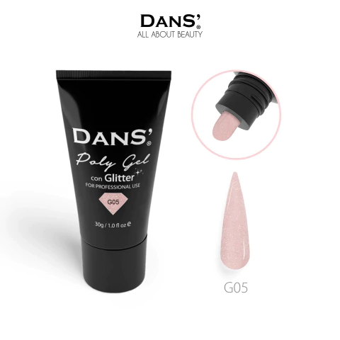 Polygel Glitter G05 Dans