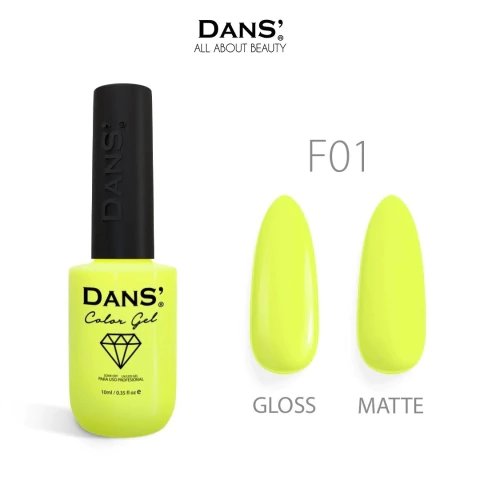 Esmalte em Gel F01 Dans