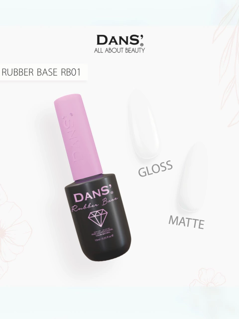 Rubber Base Transparente 01 - 10ml Dans