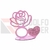 Porta Bombom MDF Flor Rosa Feliz Dia das Mães com Base 11x12cm - comprar online