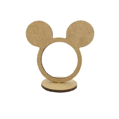 PORTA GUARDANAPO ANEL MICKEY COM BASE 7,5X4,5CM