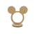 PORTA GUARDANAPO ANEL MICKEY COM BASE 7,5X4,5CM