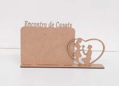 PORTA RETRATO ENCONTRO DE CASAIS 10X15CM