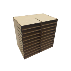 Organizador MDF para Canetas Touch e Marcadores 20x21x14cm Nº1