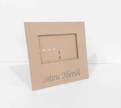 PORTA RETRATO MEU HERÓI 10X15CM