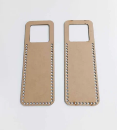 PAR LATERAL CROCHE PARA BOLSA Nº3 35X12CM