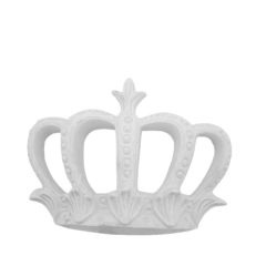 LIQUIDAÇÃO ESINA APLIQUE COROA VAZADA 12X9CM