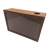 Cofre MDF Woodbox Kakebo com Acrílico 23x15x7,5cm - loja online