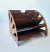 ORGANIZADOR DE DOCUMENTO 28X21X21CM TABACO