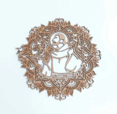 MANDALA SÃO FRANCISCO TRABALHADA