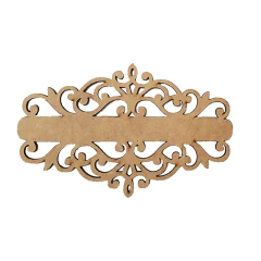 PLACA RETANGULAR ARABESCO (TAMANHOS)