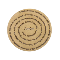 Mandala MDF Oração a Nossa Senhora
