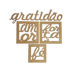 KIT GRATIDÃO COM QUADRINHOS