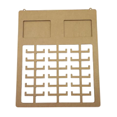 PORTA MEDALHA 49X40CM