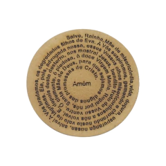 Mandala MDF Oração Salve Rainha
