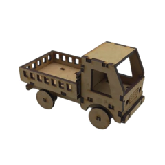 CAMINHÃO LASER ABERTO 10X4,5X5,5CM