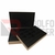 CAIXA FLOCADA DOBRADIÇA 30X20X7CM 19 DIV BANDEJA E ANELEIRO (CORES)