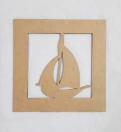 QUADRO 20X20CM BARCO