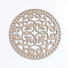 PLACA CROCHE MANDALA Nº26