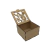 Caixa MDF dobradiça Passaro Vazado 8x8x5cm - comprar online